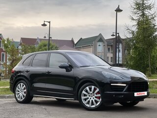 2013 Porsche Cayenne Turbo II (958), чёрный, 1960000 рублей, вид 4