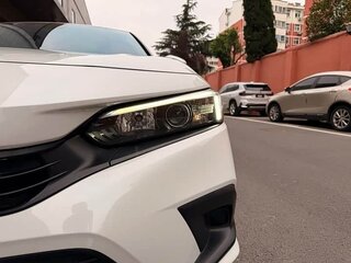 2022 Honda Civic XI, белый, 1460000 рублей, вид 5