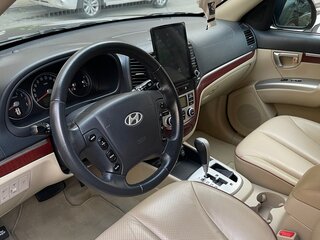 2008 Hyundai Santa Fe II, чёрный, 1300000 рублей, вид 3