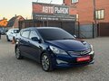 2016 Hyundai Solaris I Рестайлинг, синий