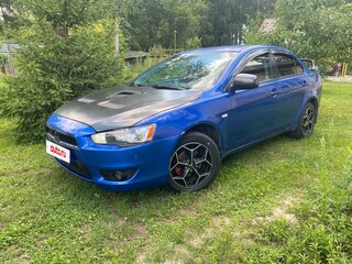 2008 Mitsubishi Lancer X, синий, 550000 рублей, вид 1
