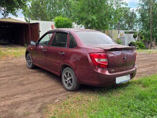 2012 Lada (ВАЗ) Granta I, серебристый, 280000 рублей, вид 5