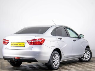 2018 Lada (ВАЗ) Vesta I, серебристый, 919000 рублей, вид 4