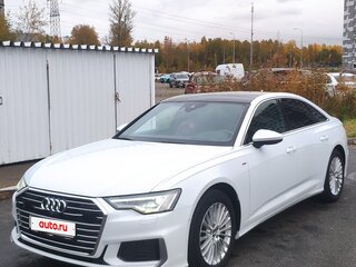 2020 Audi A6 45 TFSI V (C8), белый, 4200000 рублей, вид 1