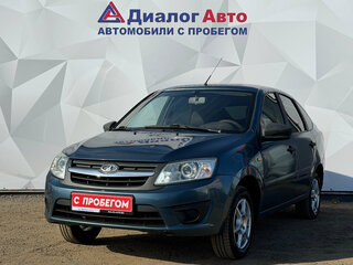 2014 Lada (ВАЗ) Granta I, серый, 250000 рублей, вид 1