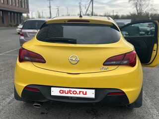 2012 Opel Astra GTC J Рестайлинг, жёлтый, 750000 рублей, вид 3