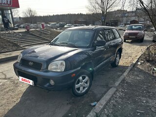 2004 Hyundai Santa Fe I, синий, 300000 рублей, вид 1