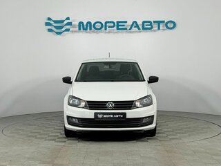 2018 Volkswagen Polo V Рестайлинг, белый, 1150000 рублей, вид 2