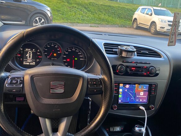 2012 SEAT Leon II Рестайлинг, синий, 1350000 рублей - вид 9
