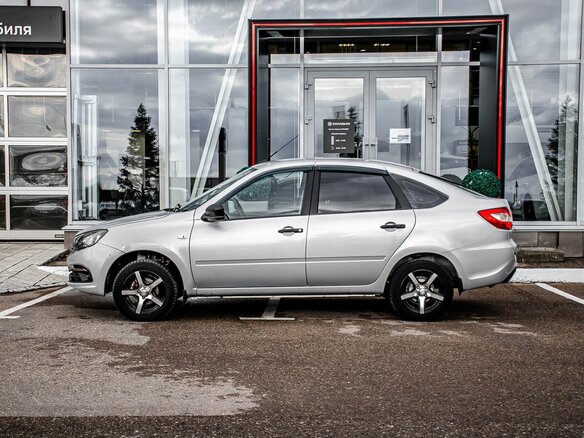 2019 Lada (ВАЗ) Granta I Рестайлинг, серебристый, 590000 рублей - вид 6