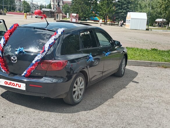 2004 Mazda 3 I (BK), чёрный, 400000 рублей - вид 3