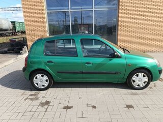 2002 Renault Clio II Рестайлинг, зелёный, 250000 рублей, вид 3
