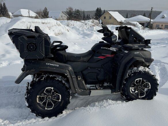 2023 CFMoto CFORCE 600 Advanced EPS, чёрный, 920000 рублей - вид 1