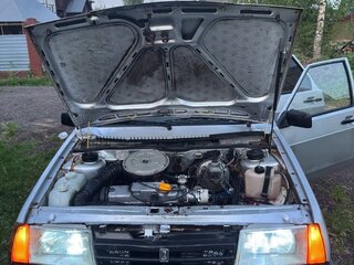 1998 Lada (ВАЗ) 2109, серебристый, 85000 рублей, вид 2
