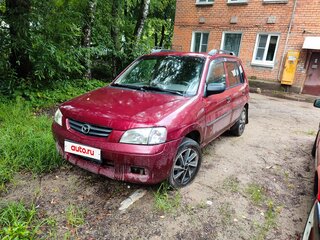 1999 Mazda Demio I (DW), красный, 180000 рублей, вид 1