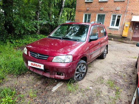 1999 Mazda Demio I (DW), красный, 185000 рублей, вид 1