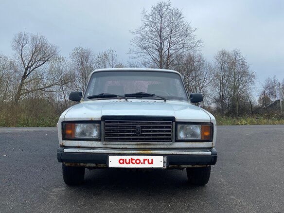2002 Lada (ВАЗ) 2107, белый, 65000 рублей - вид 2