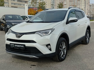 2018 Toyota RAV4 IV (XA40) Рестайлинг, белый, 1590000 рублей, вид 1