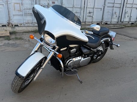 2001 Suzuki Intruder VL 400 Classic, белый, 329000 рублей, вид 1