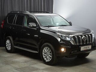 2017 Toyota Land Cruiser Prado 150 Series Рестайлинг 1, чёрный, 4099000 рублей, вид 3