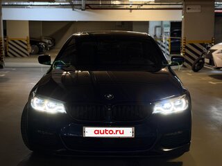 2020 BMW 5 серии 530i xDrive VII (G30/G31/G38), синий, 4099999 рублей, вид 3