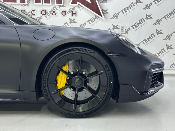 2021 Porsche 911 Turbo VIII (992), чёрный, 19500000 рублей - вид 30
