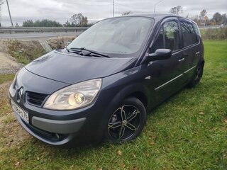 2008 Renault Scenic II Рестайлинг, серый, 530000 рублей, вид 1