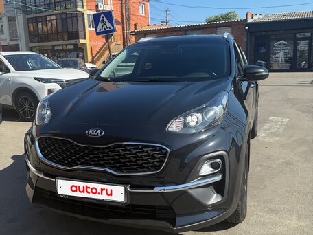 2021 Kia Sportage IV Рестайлинг, чёрный, 2750000 рублей, вид 2