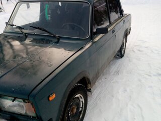 2004 Lada (ВАЗ) 2107, синий, 75000 рублей, вид 1