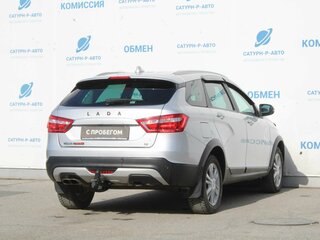 2017 Lada (ВАЗ) Vesta SW Cross I, серебристый, 910000 рублей, вид 5