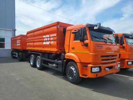 2026 КамАЗ 45143, оранжевый, 7012804 рублей, вид 1