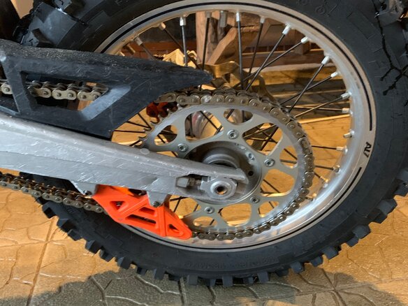 2015 KTM 500 EXC F, оранжевый - вид 13