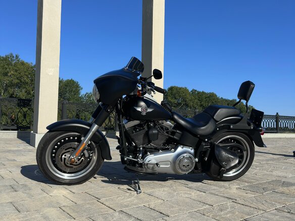 2014 Harley-Davidson Fat Boy, чёрный, 1350000 рублей - вид 22