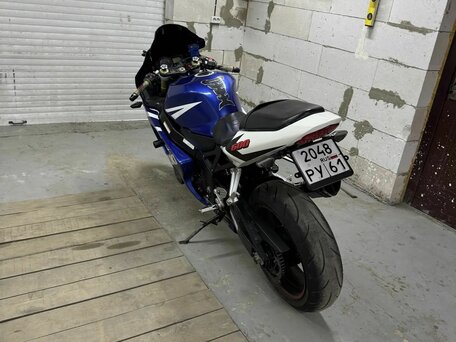 2004 Suzuki GSX-R 600, синий, 380000 рублей, вид 2