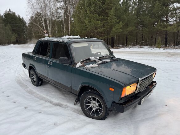 2006 Lada (ВАЗ) 2107, чёрный, 160000 рублей - вид 7