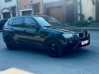 2016 BMW X3 20d xDrive II (F25) Рестайлинг, чёрный, 3000000 рублей, вид 3