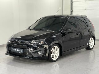 2017 Lada (ВАЗ) Kalina Sport II, чёрный, 869000 рублей, вид 3