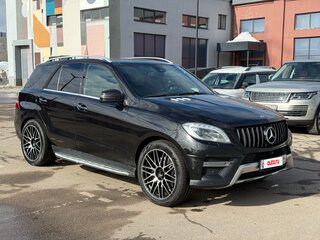 2014 Mercedes-Benz M-Класс 500 III (W166), чёрный, 1850000 рублей, вид 2