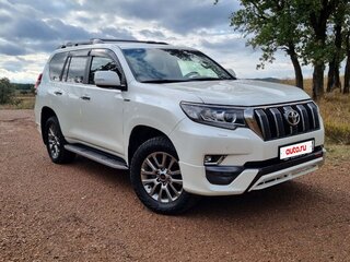 2019 Toyota Land Cruiser Prado 150 Series Рестайлинг 2, белый, 6500000 рублей, вид 2