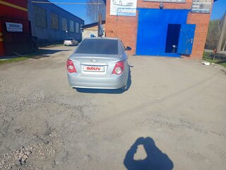 2012 Chevrolet Aveo II, серебристый, 680000 рублей, вид 4