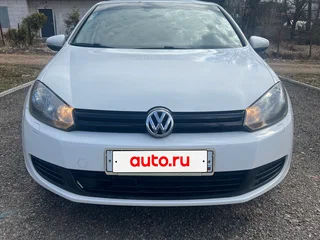 2012 Volkswagen Golf VI, белый, 1000000 рублей, вид 1