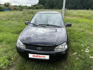 2012 Lada (ВАЗ) Kalina I, чёрный, 380000 рублей, вид 1