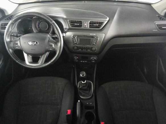 2013 Kia Rio 5-speed III, серый - вид 8