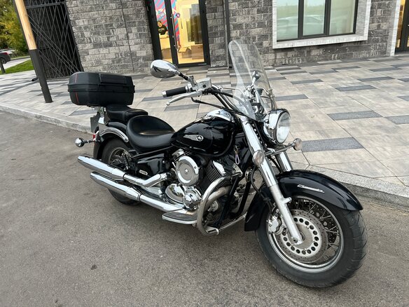 2008 Yamaha XVS1100, чёрный, 680000 рублей - вид 16