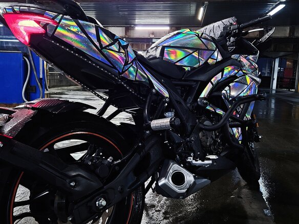 2024 Voge 300RR, серый, 299000 рублей - вид 3