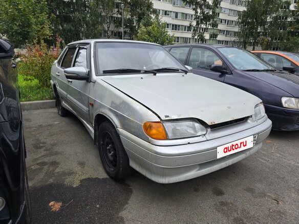 2004 Lada (ВАЗ) 2115, белый, 82000 рублей - вид 5