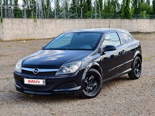2008 Opel Astra GTC H Рестайлинг, чёрный, 468000 рублей, вид 1