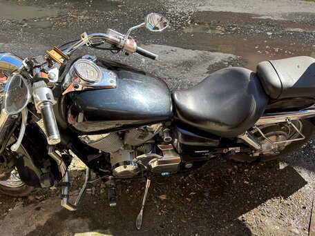 2004 Honda Shadow 750, чёрный, 460000 рублей, вид 4