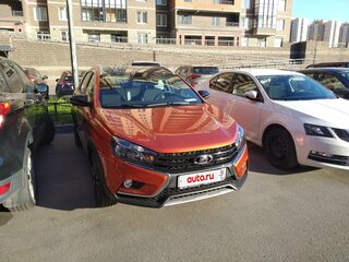 2021 Lada (ВАЗ) Vesta SW Cross I, оранжевый, 1450000 рублей, вид 3