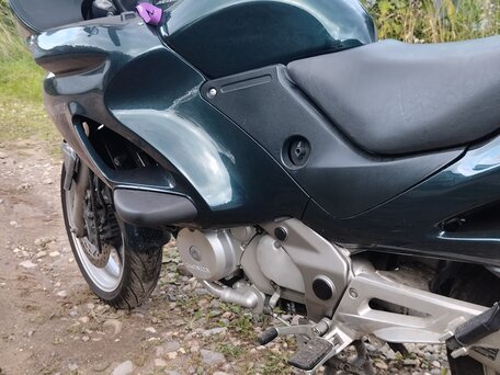 2002 Honda NT650V Deauville, синий, 390000 рублей, вид 2